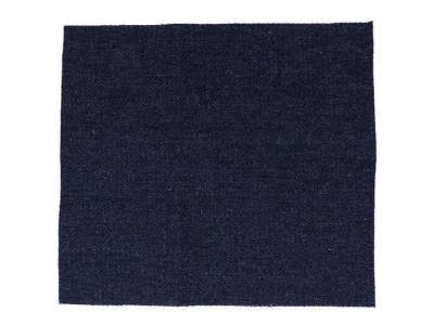 Flicken aus Jeans zum Aufbügeln ca. 17 cm X 15 cm - uni dunkles blau