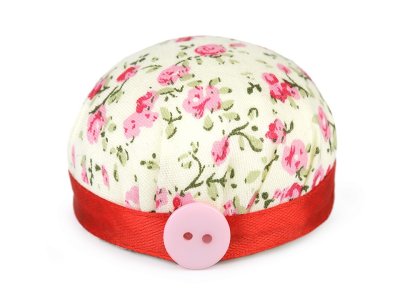Nadelkissen für Handgelenk 6 cm - hell creme