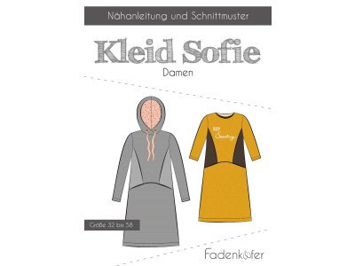 Papier-Schnittmuster Fadenkäfer - Kleid SOFIE - Damen