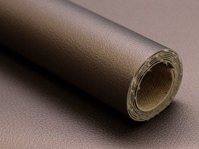 Struktur Kunstleder Brilliant Coupon ca. 50 cm x 70 cm - metallic braun