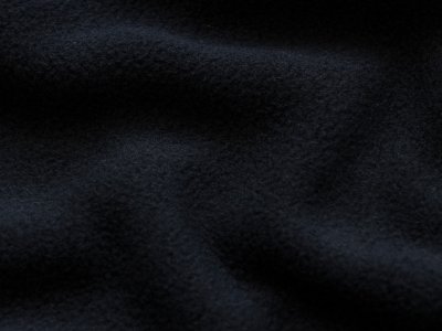 Microfleece Swafing Fiona - super weich - 240 g/qm - uni schwarz