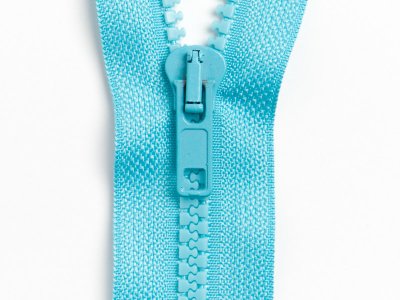 Reißverschluss teilbar 90 cm - türkis