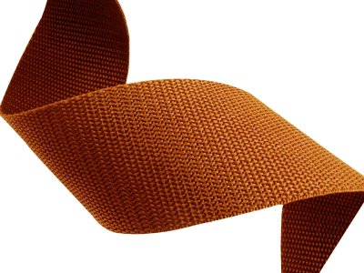 Gurtband 30 mm x 1,3 mm - uni cognac