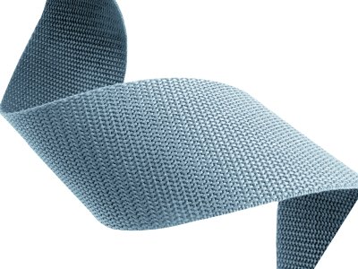 Gurtband 30 mm x 1,3 mm - uni indigoblau