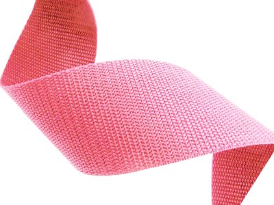 Gurtband 30 mm x 1,3 mm - uni rosa