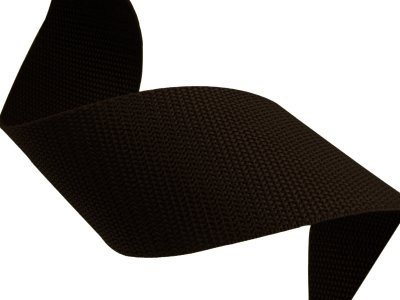 Gurtband 30 mm x 1,3 mm - uni dunkles braun