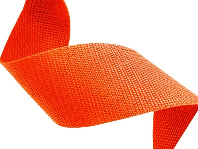 Gurtband 30 mm x 1,3 mm - uni orange