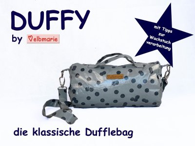 Papierschnittmuster elbmarie Dufflebag DUFFY - Tasche