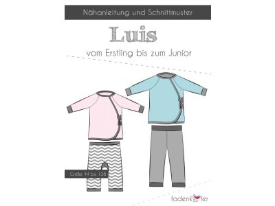 Papier-Schnittmuster Fadenkäfer LUIS Erstlings-Set