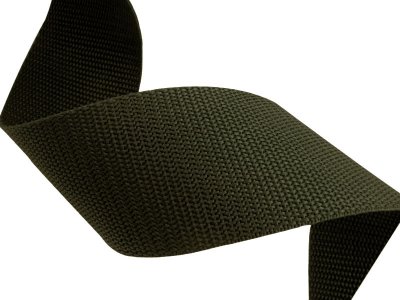 Gurtband 30 mm x 1,3 mm - uni olivgrün